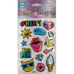 Stnux Naklejki rainbow hologram - happy 8622 STNUX p6 13457092 5901583298622