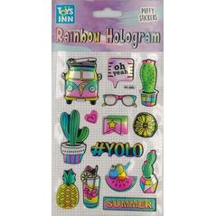 Stnux Naklejki rainbow hologram - summer 8653 STNUX p6 13457095 5901583298653