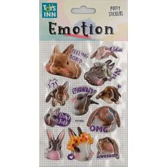 Stnux Naklejki emotions - króliki 8691 STNUX p6 13457097 5901583298691