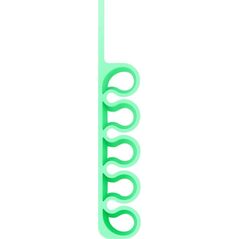 Hurtel Silikonowy Organizer Biurowy - Zielony 13460043 9145576281819