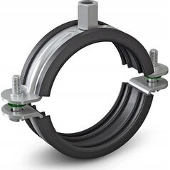 Niczuk Obejma pojedyncza DUO z izolacją 4" BK (108-115) [25] 13479878 5907754249004