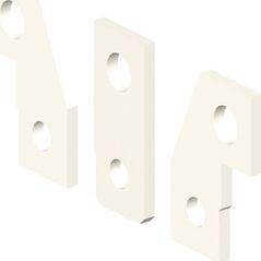 Eti-Polam Przyłącza szynowe rozszerzone 3P 250A ETIBREAK ZB2S 250/3 (1kpl=3szt.) 004671984 13480046 3838895620693
