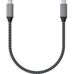 Kabel USB Satechi USB-C - USB-C 0.25 m Szary (ST-U4C25M) 13488663 810086360246