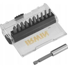 Irwin IRWIN KOŃCÓWKI kpl.11szt.   25 mm PH1-PH2-PH3-PZ1-PZ2-PZ3-T10-T15-T20-T25 Z ADAPTEREM MAGNETYCZNYM 13495471 5054905305802