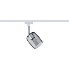 Paulmann URail System Spot Blossom max. 1x10W G9 Biały/Szary przezro 230V Metal/Szkło 13646542 4000870953440