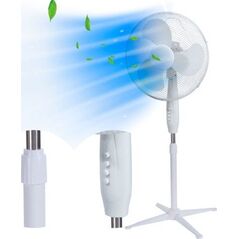 ExtraLink Extralink Bryza ESF-40D-WH Biały | Wentylator stojący | 3 łopatki, 3 prędkości 13655996 5905090331407