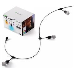 Nanoleaf Nanoleaf Essentials Smart Multicolour Outdoor String Light Expansion Pack - wielokolorowe lampki zewnętrzne 15 m, 55 Lm/żarówka 24 W 2700 K - 6500 K (technologia Matter) 13671943 4897105338314