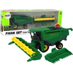 LeanToys Pojazd Rolniczy Kombajn Aluminiowy Zielony 13674727 5905515352871