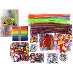 LeanToys Zestaw Artystyczny Kreatywny Plastyczny W Torebce DIY +1200 El 13674768 5905515353830