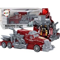 LeanToys Czerwona Ciężarówka Robot Transformacja 2w1 Wielofunkcyjny 13675212 5905679077979