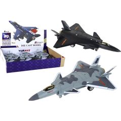 LeanToys Model Samolotu Z Napędem Frykcyjnym Czarny Szary 13675224 5905679078198