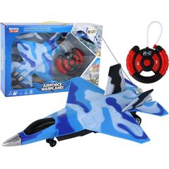 LeanToys Zdalnie Sterowany Myśliwiec z Efektami Dźwiękowymi i Świetlnymi 13675512 5905884452318