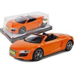 LeanToys Autko z Napędem Frykcyjnym Kabriolet Pomarańczowe 1:18 13675567 5905884453988