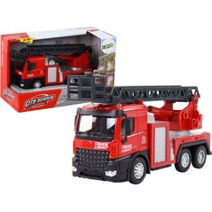 LeanToys Wóz Strażacki Czerwony Z Wysuwana Drabiną Wysięgnik 13675601 5905884455401