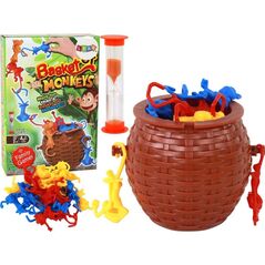 LeanToys Koszyk Małpek Spadające Małpki Gra Zręcznościowa 13675723 5905991001959