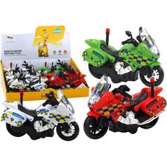 LeanToys Motocykl Policyjny Motor Wóz Policyjny Światło Dźwięk Motorek Mix 13675856 5905991004820