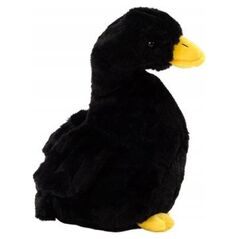 LeanToys Pluszowa Gęś Maskotka Czarna Przytulanka Pluszak Kaczka 40 cm 13676179 5905991010609