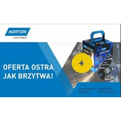 Norton NORTON ZESTAW TARCZ VULCAN 125mm x 1mm METAL/INOX 100szt. +2xFIBRA 100szt. 13683849 5903113007315