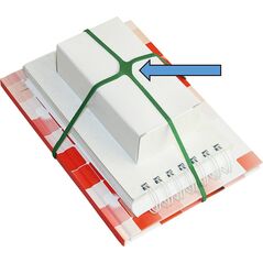 Office Products Gumki krzyżowe Office Products 1kg śr.10cm zielone 13720570 5901503622698