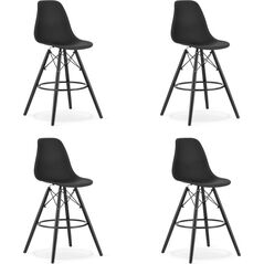 Leobert Hoker LAMAL czarny / nogi czarne x 4 13725072 5903332069774