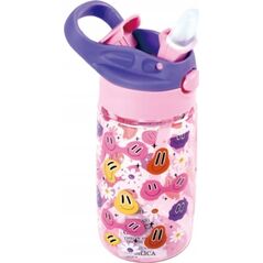 Keyroad Bidon KEYROAD, plastikowy, 450 ml, Smile 13757217 6941288788614