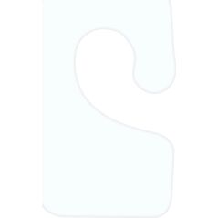 Hurtel Zawieszka haczyk 35x22 mm prawa z klejem kauczukowym 1000 szt./rolka 13804516 5906109951456