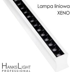 Lampa sufitowa HanksLight Lampa LED,HanksLight,liniowa,white, alu,zwiesz,1264mm,up21/down36W, AC230V,4000K 13804775 5902115409592