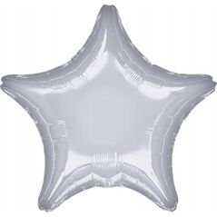 AMSCAN Balon foliowy metalik srebrny gwiazda 48cm 9914088 13813585 194099082884