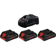 Bosch ZESTAW STARTOWY PROCORE 18V 3*4.0AH + ÅADOWARKA GAL 1880 13815421 4059952675183