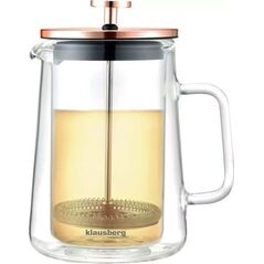 Klausberg ZAPARZACZ TŁOKOWY DO KAWY/HERBATY TERMICZNY 600ml KLAUSBERG KB-7724 13818249 5908287277243