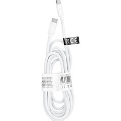 Kabel USB OEM USB-C - USB-C 2 m Biały 13843540 5903396090684