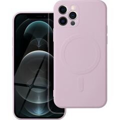 OEM Futerał SILICONE MAG COVER kompatybilny z MagSafe do IPHONE 12 Pro różowy 13843733 5903396166419