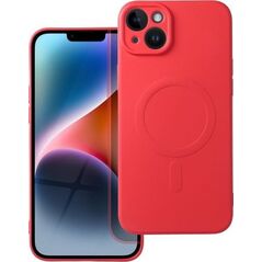 OEM Futerał SILICONE MAG COVER kompatybilny z MagSafe do IPHONE 14 Plus czerwony 13843843 5903396179181