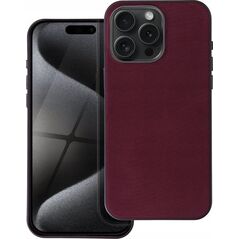 OEM Futerał WOVEN MAG COVER kompatybilny z MagSafe do IPHONE 15 Pro burgundowy 13845620 5903396258121