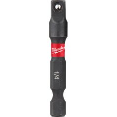 Milwaukee Adapter Milwaukee 4932471826 1/4 hex - 1/4 kwadrat czarny 13866602 4058546297251