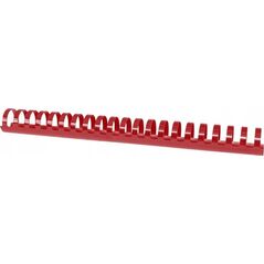 Office Products Grzbiety do bindowania OFFICE PRODUCTS, A4, 28,5mm (270 kartek), 50 szt., czerwone 13877183 5901503624913