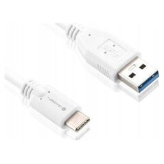 Kabel USB GoGEN Kabel USB Gogen A-C 1m 2.0 biały USBAC100MM01 13887317 8590393280247