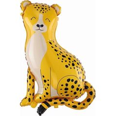 PartyDeco Balon foliowy Lampart 49x72cm 13896900 5902973185874