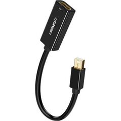 Adapter AV Ugreen Adapter / kabel Mini DisplayPort do HDMI Ugreen MD112, 1080p, 20cm (czarny) 13910367 6957303814619
