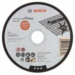 Bosch BOSCH TARCZA MET.125mm x 1,6mm x 22mm STANDARD FOR INOX 13933973 3165140658317