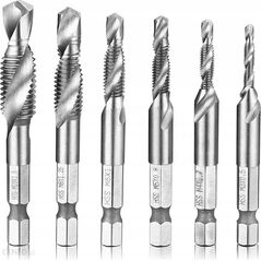 Wiertło Silver SILVER WIERTŁA GWINTUJĄCE TYTANOWANE 6el. 13935497 5907589366976