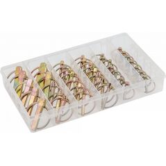 Högert Technik HOGERT SET OF PIN PINS WITH RING 50 pcs. 13970439 5902801299148