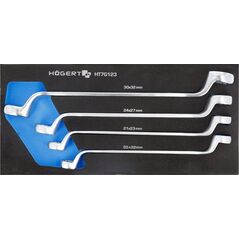Högert Technik HOGERT SET OF RING WRENCHES 4 pcs., EVA INSERT 13974520 5902801231995