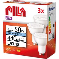 Ledvance 3x Żarówka LED Pila 4,7W (50W) GU10 MR16 reflektor 36D 440lm 230V 4000K neutralna Signify 929003038351 13999529 8727900971750