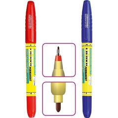 Marker do płyt CM-051 dwustronny czerwony - 14013487 5903364280338