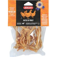 Zolux ZOLUX Przysmak naturalny dla psa Kurze łapki 150 g 14054567 3336024826201