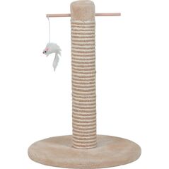 Zolux ZOLUX Drapak dla kota słupek z 2 zabawkami kol. beżowy BI-MATERIAL 48 cm 14054731 3336025041818