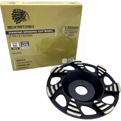 INDIAN PROFESSIONAL TARCZA DIAMENTOWA SZLIFIERSKA 125mm ULTIMATE FAST INDIAN PROFESSIONAL 14060039 5904844524423
