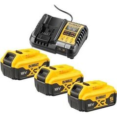 Ładowarka DEWALT ŁADOWARKA DCB1104 +3x5,0Ah DCB1104P3 14070634 5035048790052