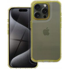 OEM Futerał MATRIX CLEAR do IPHONE 14 Pro żółty 14073714 5903396324185